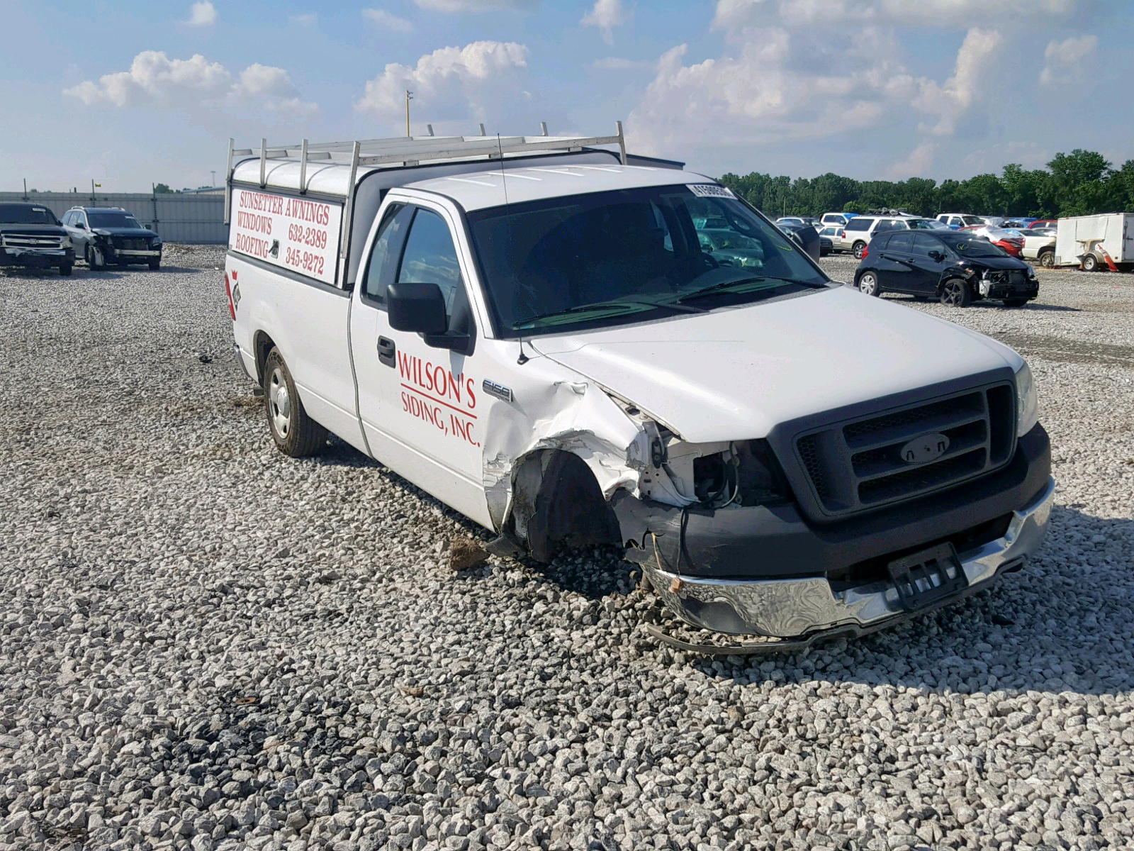 FORD F150 2005 with VIN 1FTRF12205NA56119 - Photo from auction