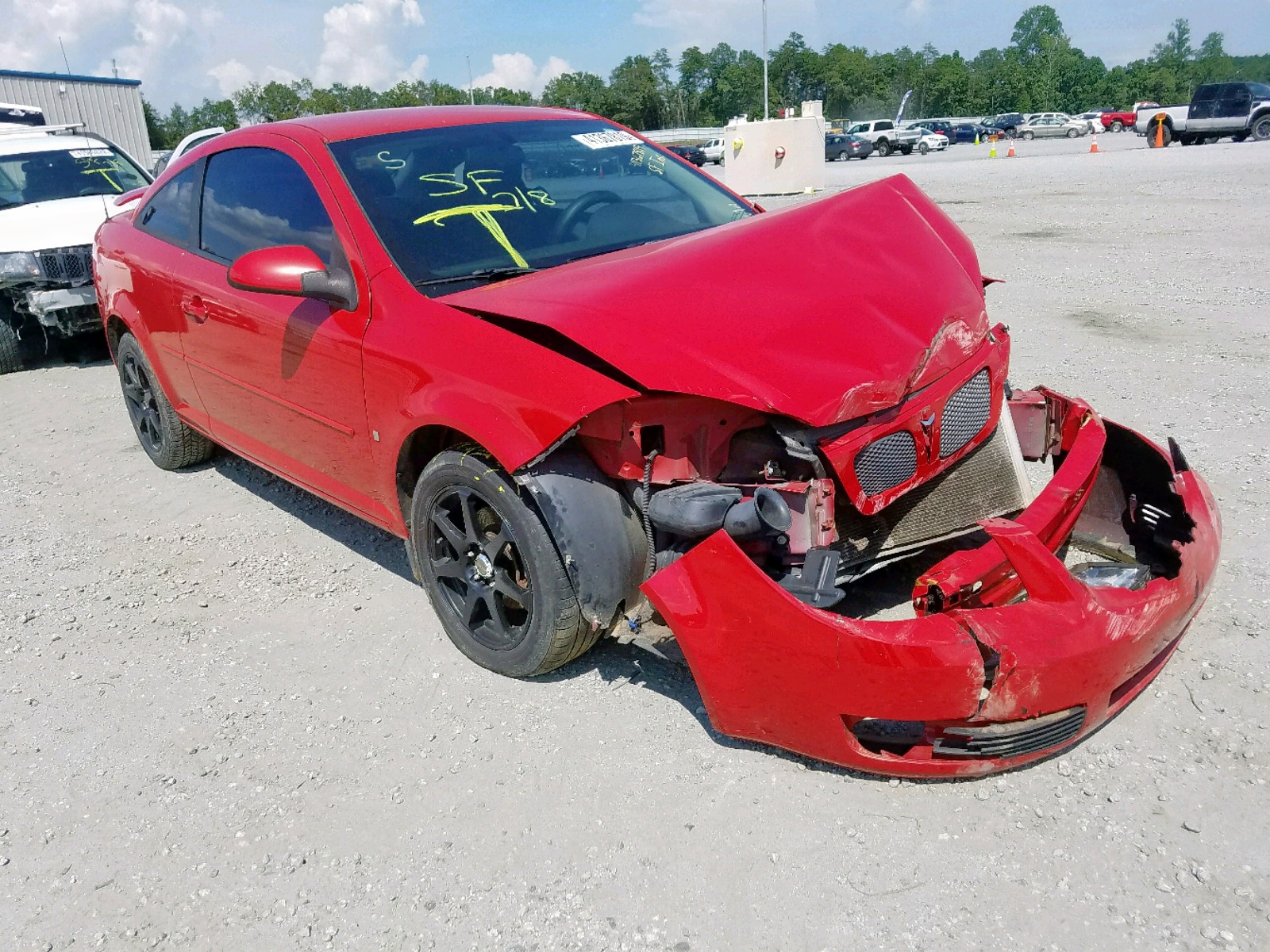 PONTIAC G5 2007 with VIN 1G2AL15F477192656 - Photo from auction