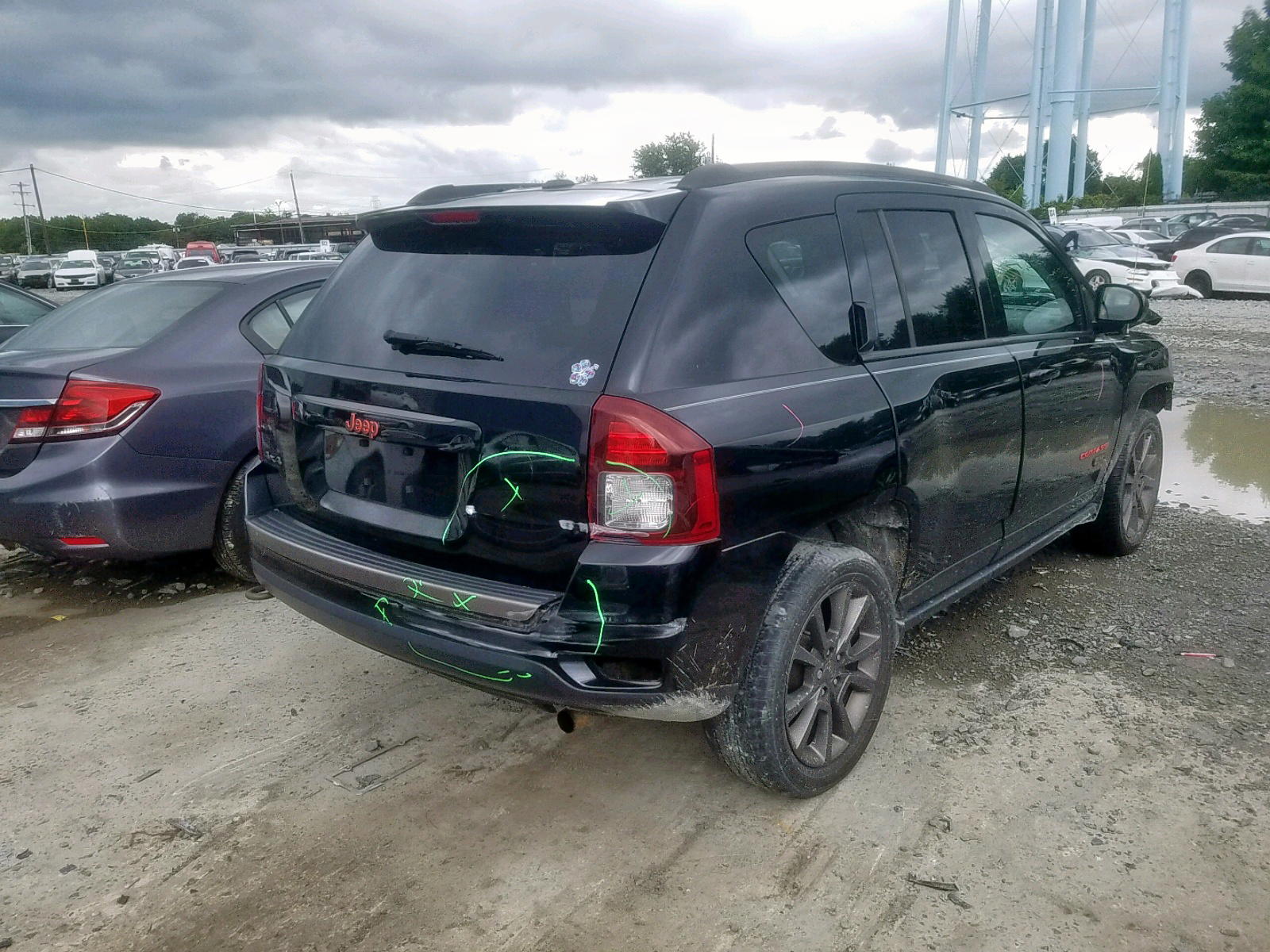 Photo 4 from auction – 2016 JEEP COMPASS SP with VIN 1C4NJDBB7GD692558