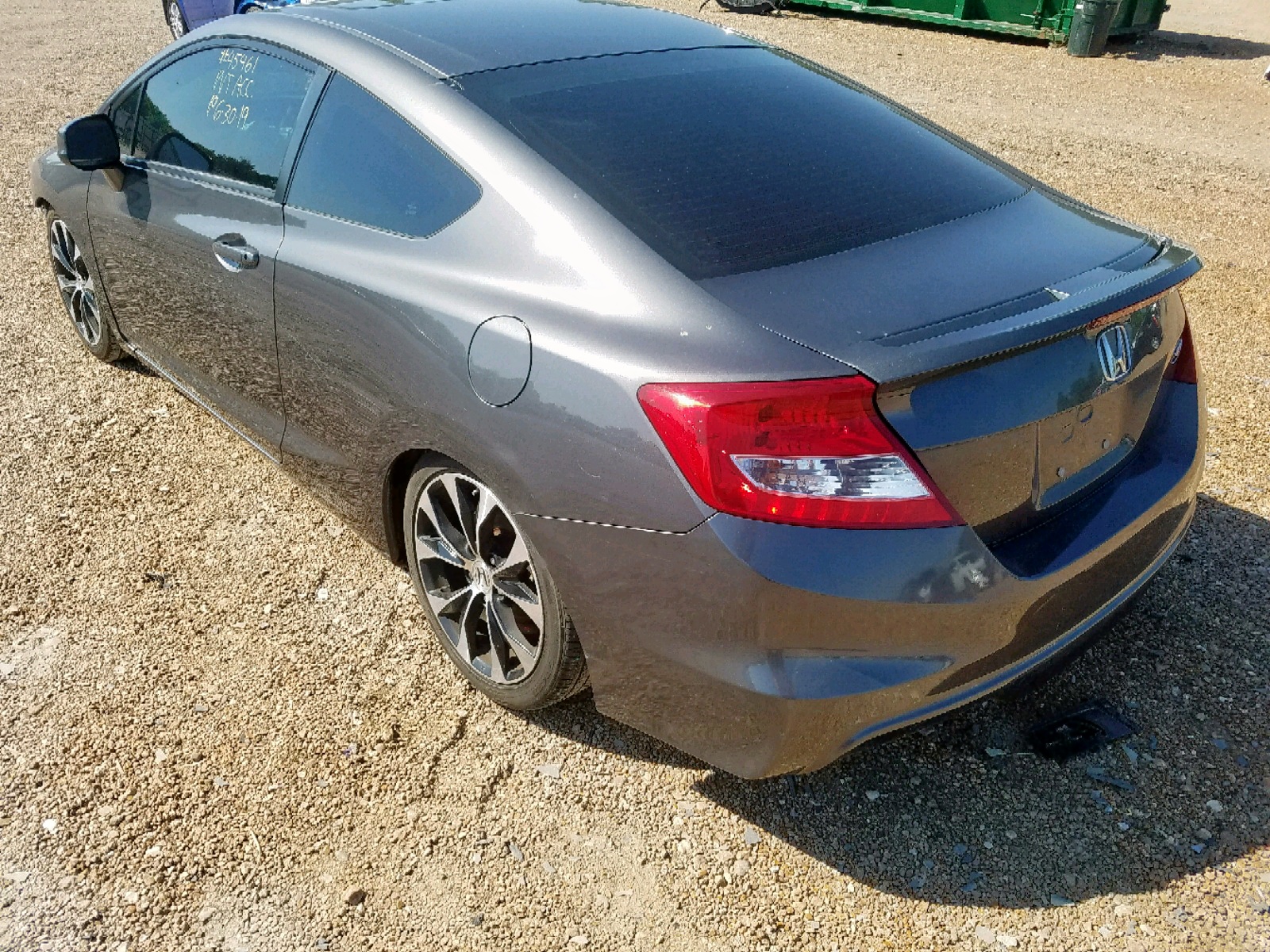 Photo 3 from auction – 2013 HONDA CIVIC SI with VIN 2HGFG4A55DH706603