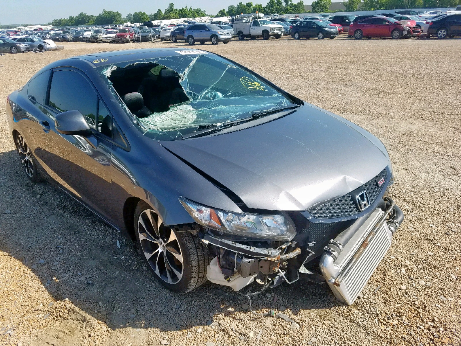 Photo 9 from auction – 2013 HONDA CIVIC SI with VIN 2HGFG4A55DH706603