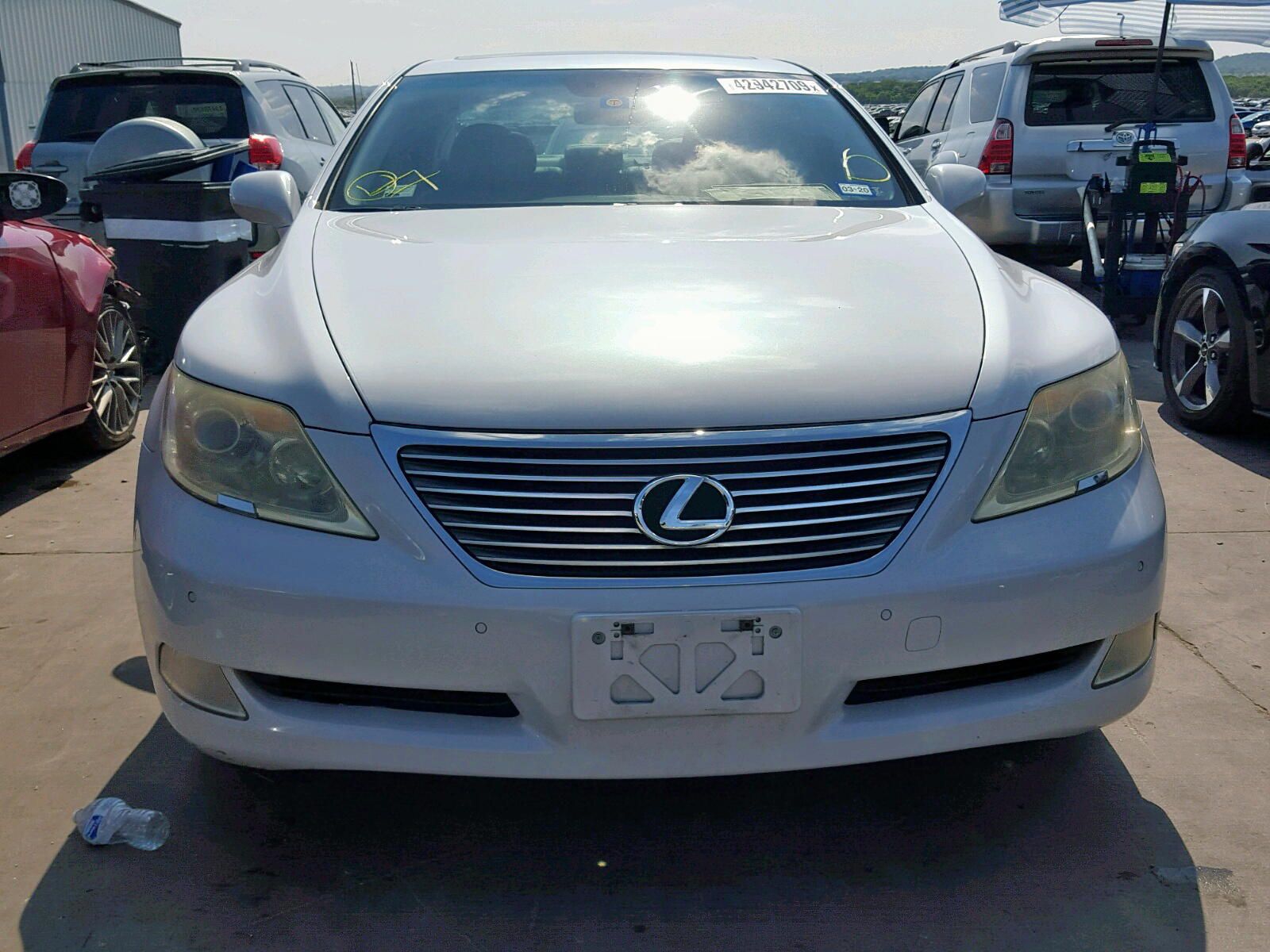 Photo 9 from auction – 2008 LEXUS LS 460 with VIN JTHBL46F485055700