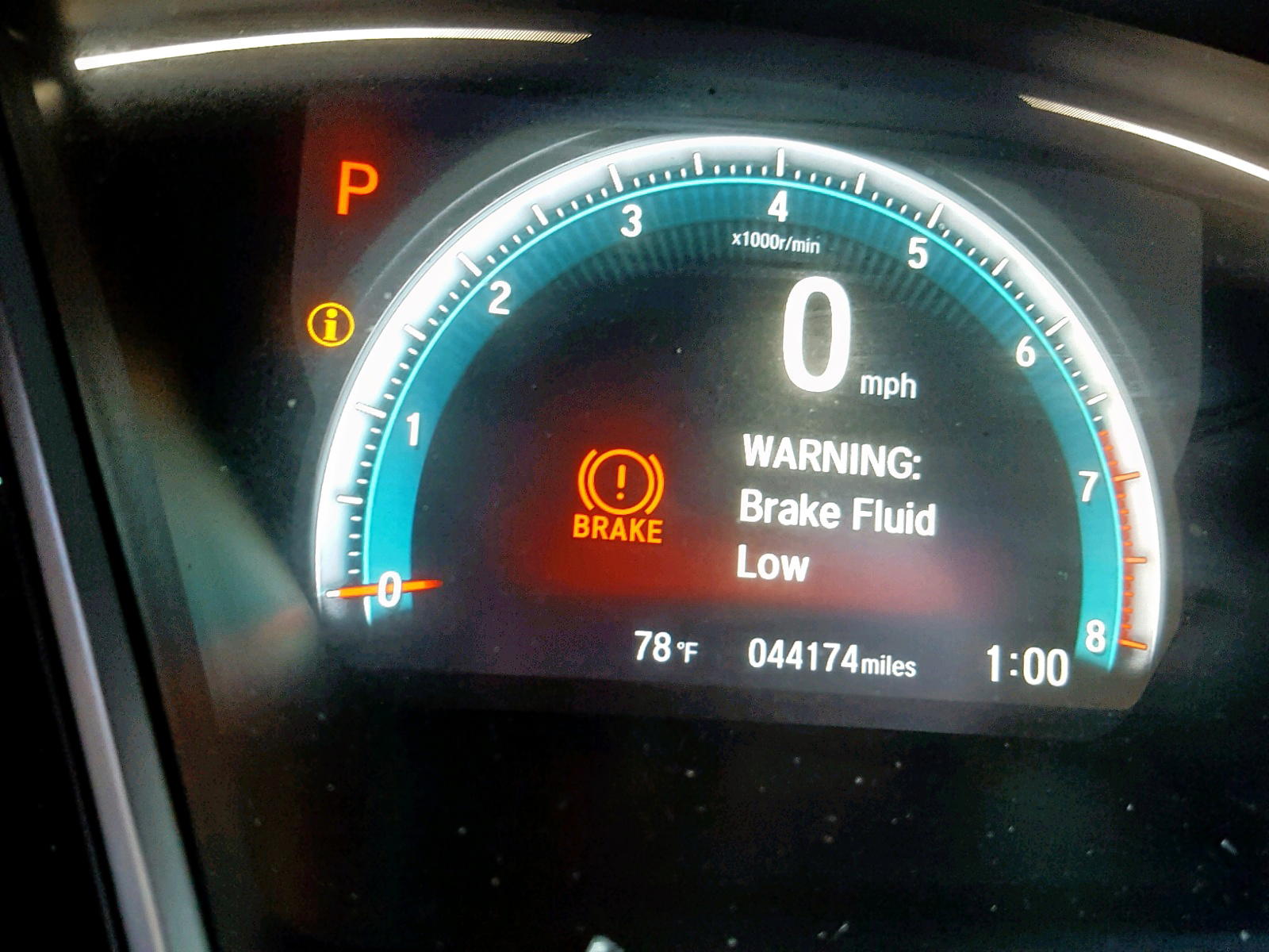 Photo 8 from auction – 2016 HONDA CIVIC EX with VIN 19XFC2F72GE045136