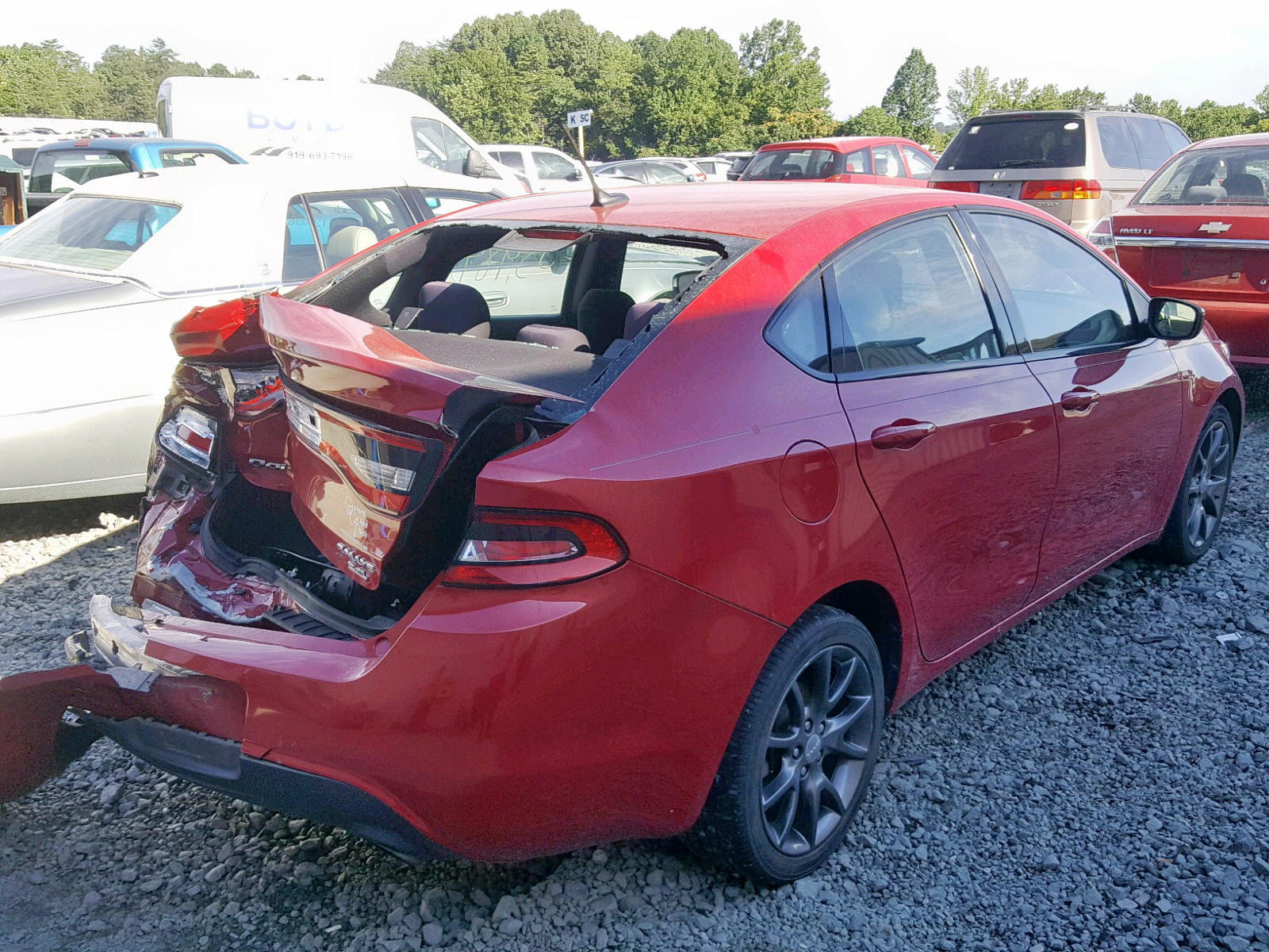 Photo 4 from auction – 2014 DODGE DART SXT with VIN 1C3CDFBB7ED860369