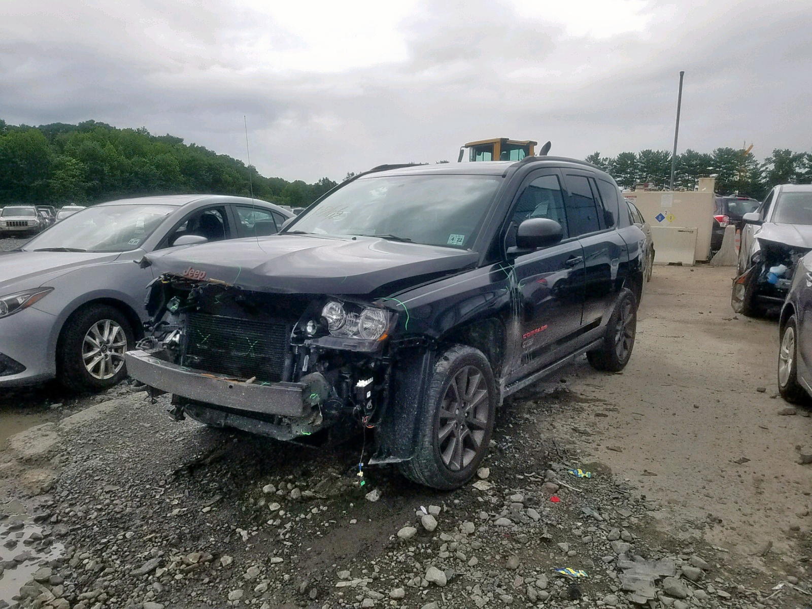 Photo 2 from auction – 2016 JEEP COMPASS SP with VIN 1C4NJDBB7GD692558