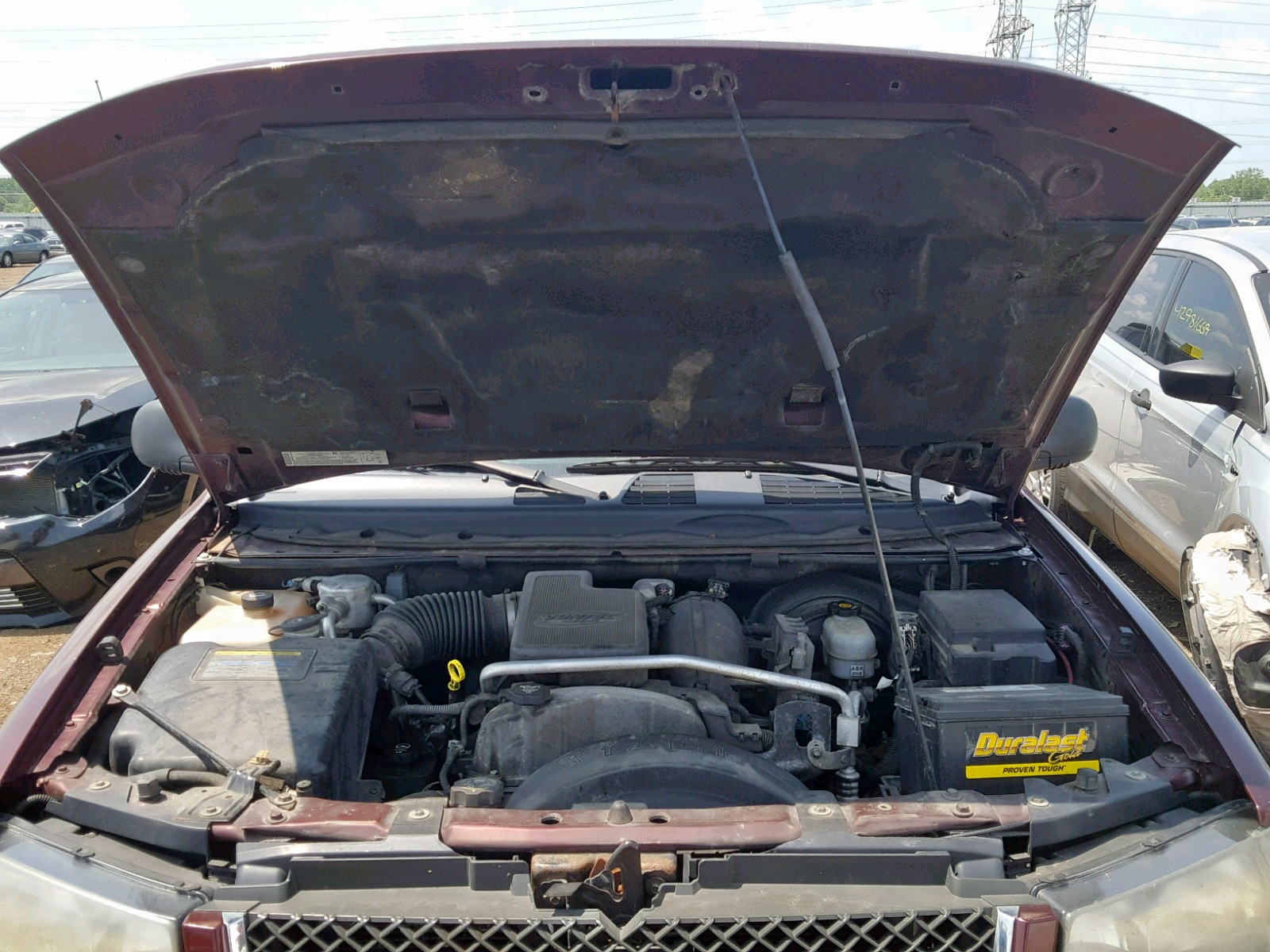 Photo 7 from auction – 2006 CHEVROLET TRAILBLAZE with VIN 1GNES16S666132207
