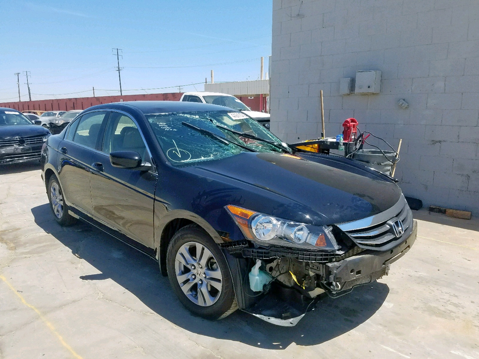 HONDA ACCORD SE 2012 with VIN 1HGCP2F65CA139816 - Photo from auction