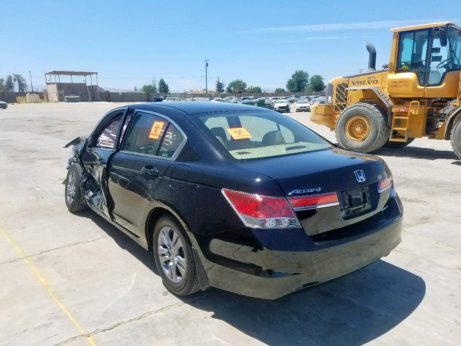 Photo 3 from auction – 2012 HONDA ACCORD SE with VIN 1HGCP2F65CA139816