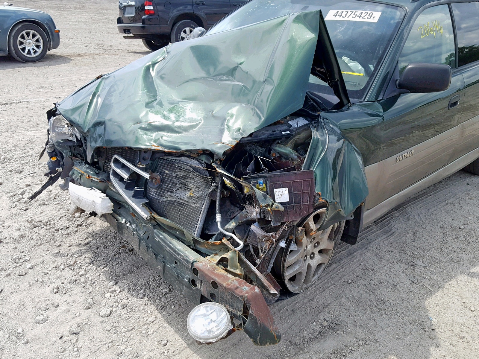Photo 9 from auction – 2000 SUBARU LEGACY OUT with VIN 4S3BH665XY7605931
