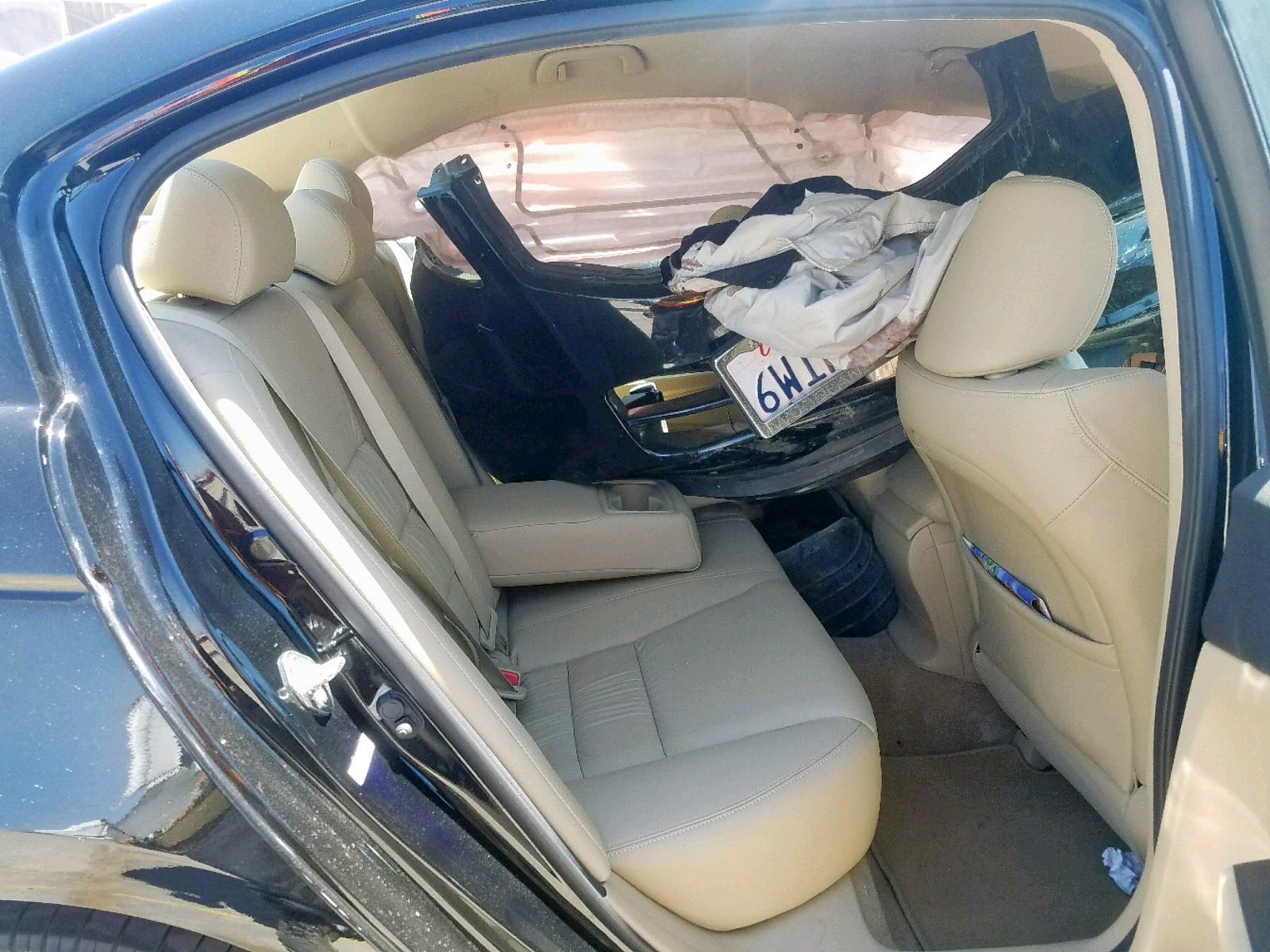 Photo 6 from auction – 2012 HONDA ACCORD SE with VIN 1HGCP2F65CA139816
