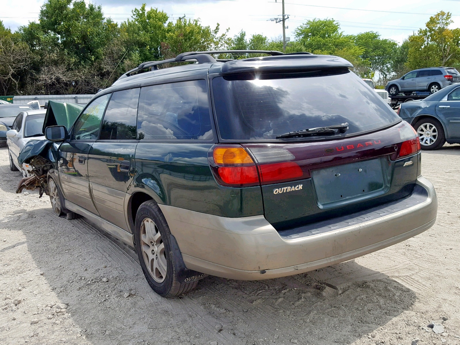 Photo 3 from auction – 2000 SUBARU LEGACY OUT with VIN 4S3BH665XY7605931