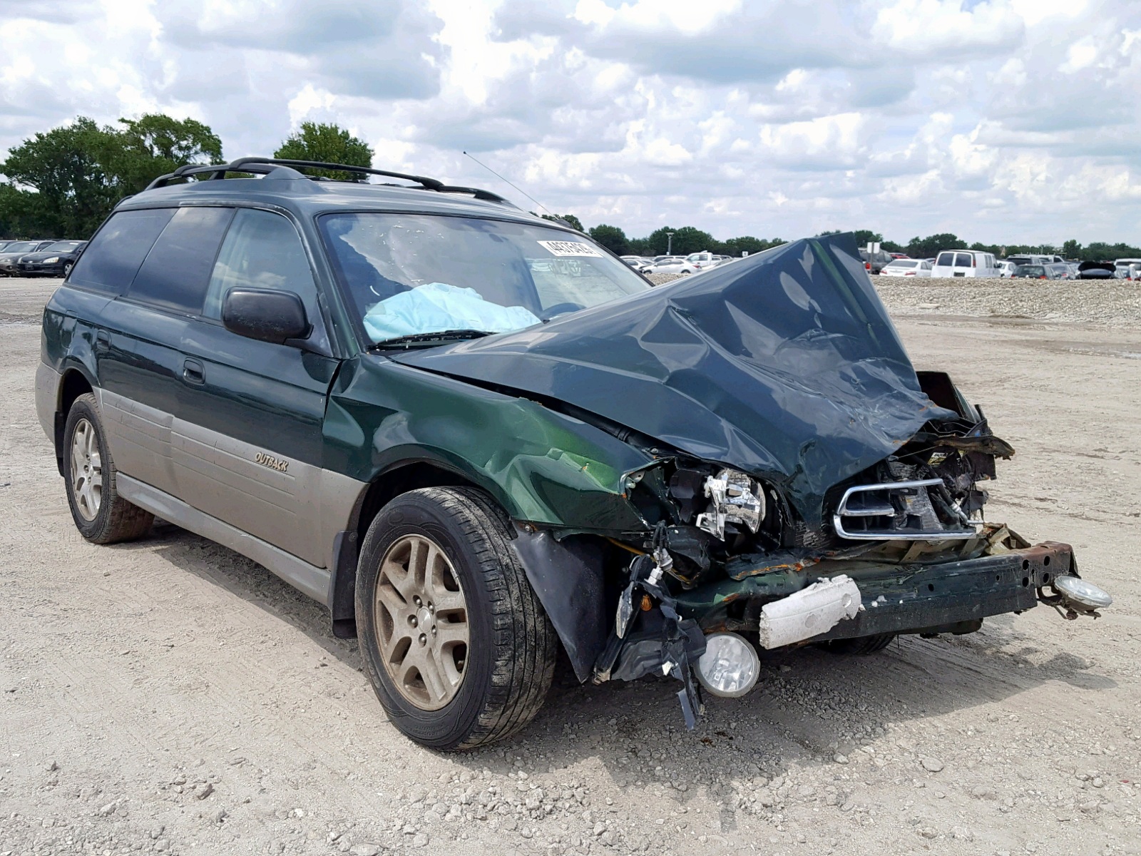 Photo 1 from auction – 2000 SUBARU LEGACY OUT with VIN 4S3BH665XY7605931
