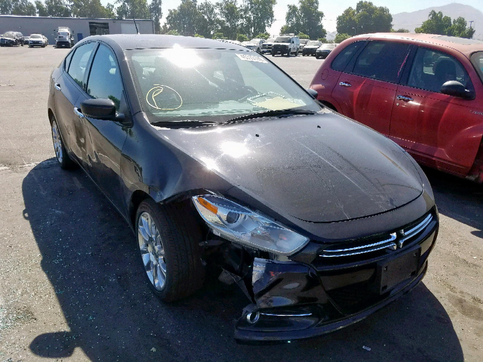 DODGE DART LIMIT 2016 with VIN 1C3CDFCB1GD690818 - Photo from auction