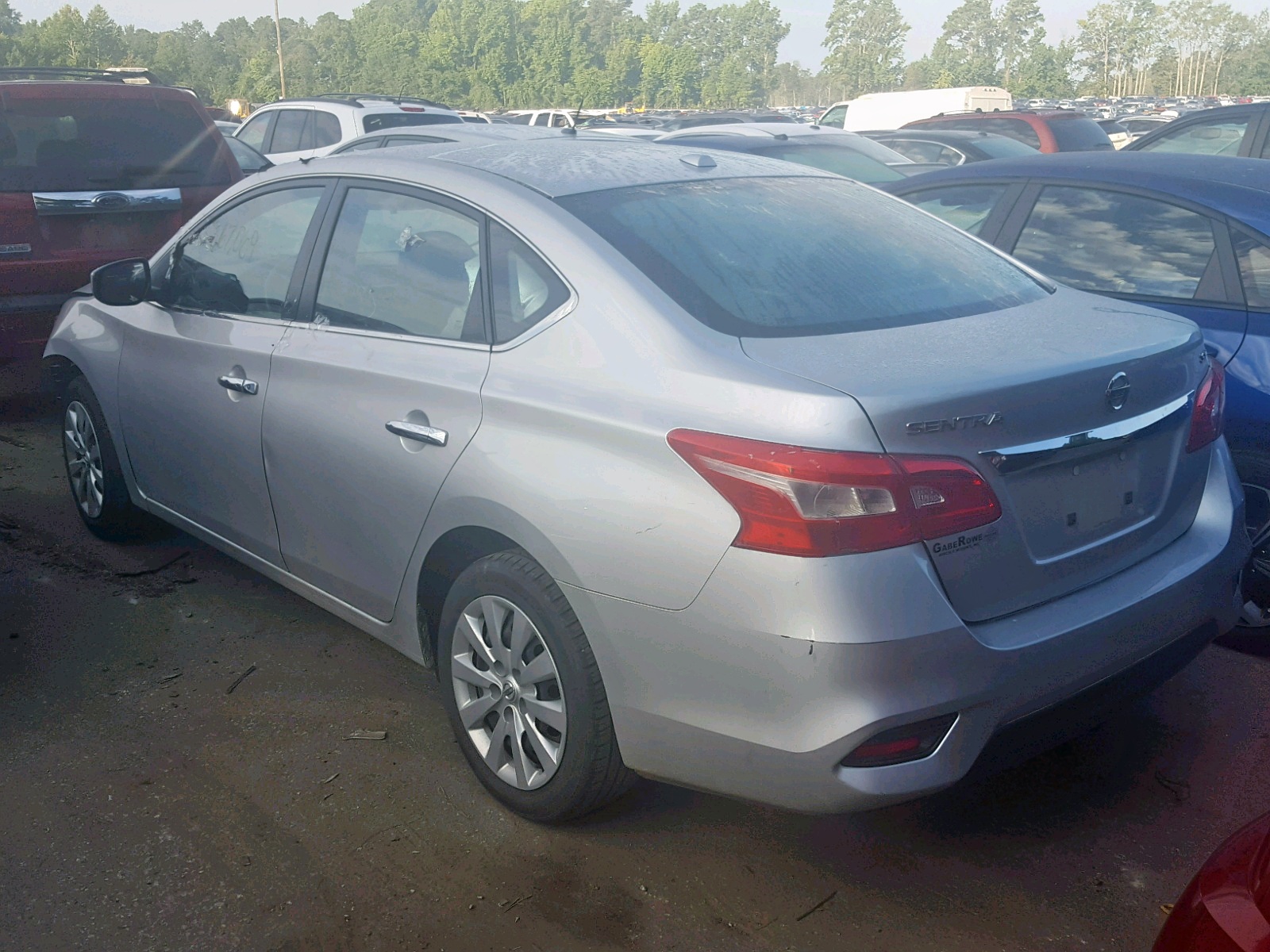 Photo 3 from auction – 2016 NISSAN SENTRA S with VIN 3N1AB7AP9GY316616