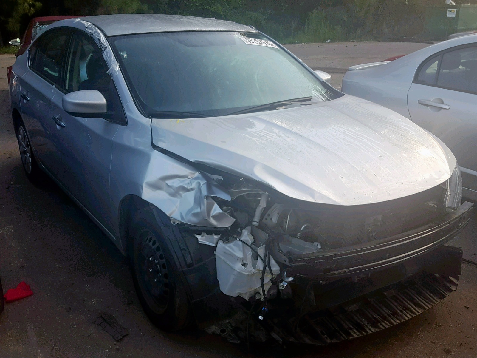NISSAN SENTRA S 2016 with VIN 3N1AB7AP9GY316616 - Photo from auction