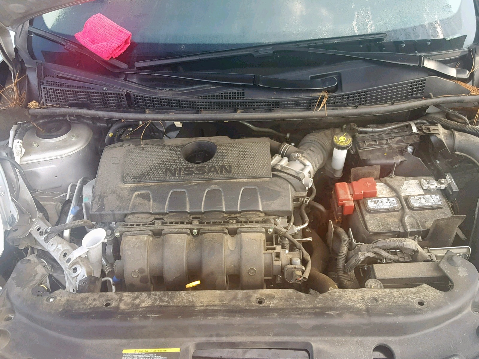 Photo 7 from auction – 2016 NISSAN SENTRA S with VIN 3N1AB7AP9GY316616