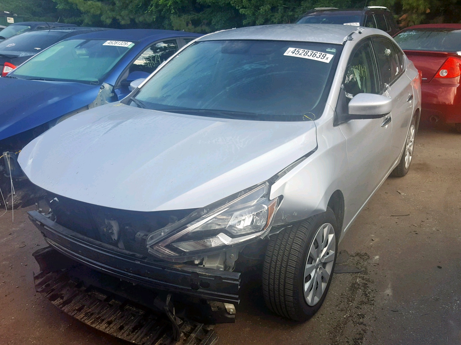 Photo 2 from auction – 2016 NISSAN SENTRA S with VIN 3N1AB7AP9GY316616