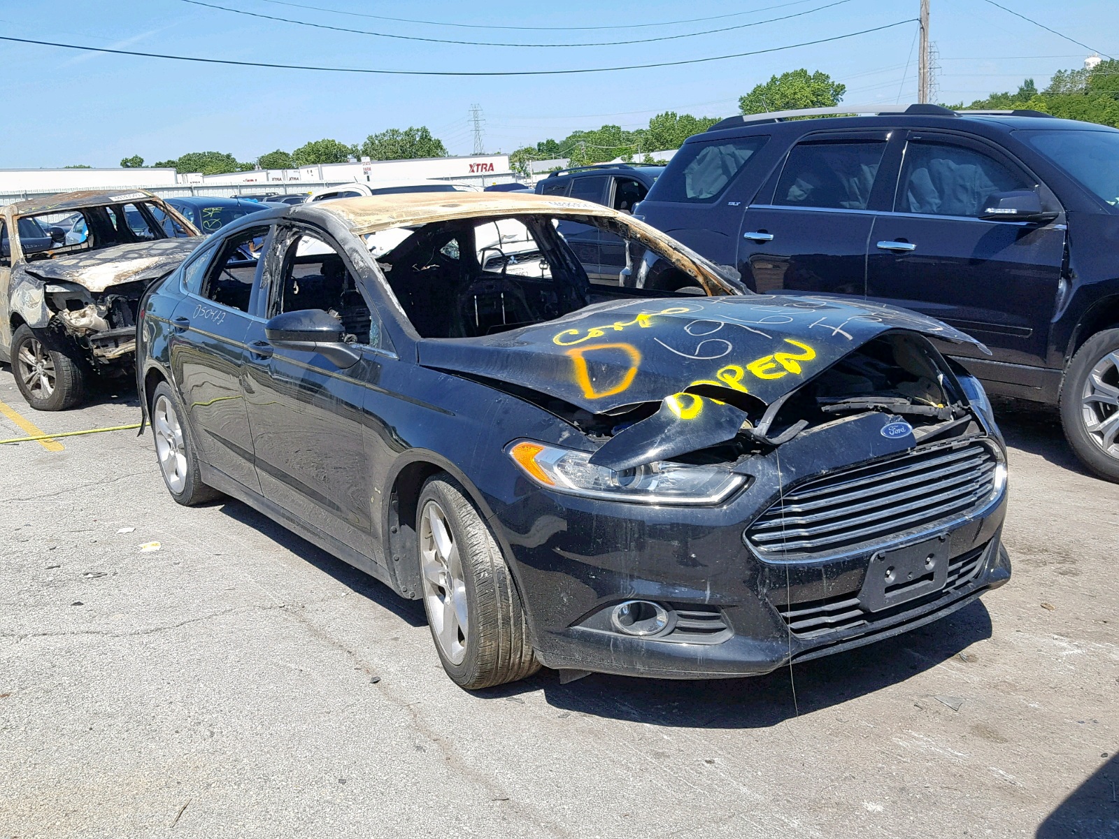 Photo 1 from auction – 2016 FORD FUSION S with VIN 3FA6P0G72GR337827