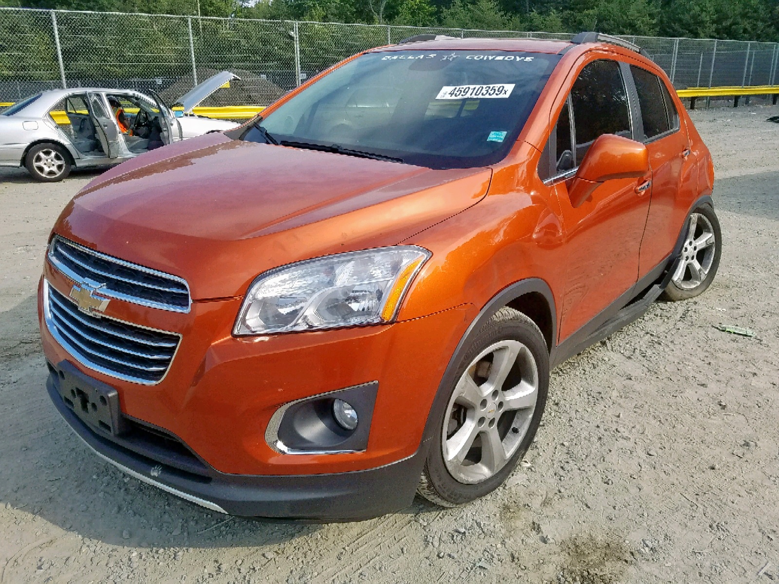 Photo 2 from auction – 2016 CHEVROLET TRAX LTZ with VIN KL7CJRSB3GB552651