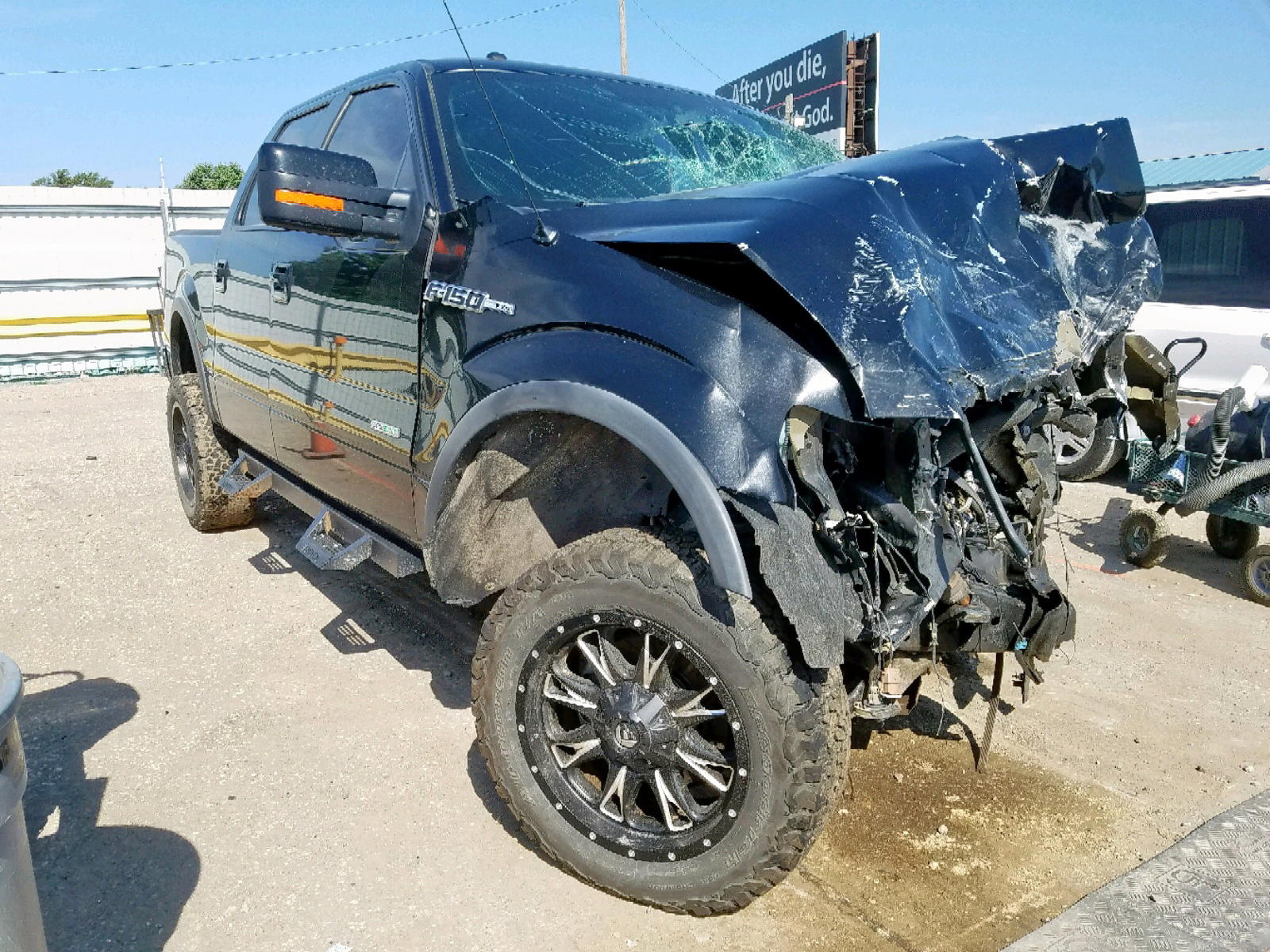 FORD F150 SUPER 2011 with VIN 1FTFW1ET9BFA99385 - Photo from auction