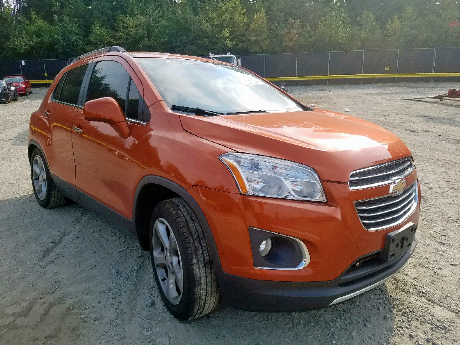 Photo 1 from auction – 2016 CHEVROLET TRAX LTZ with VIN KL7CJRSB3GB552651