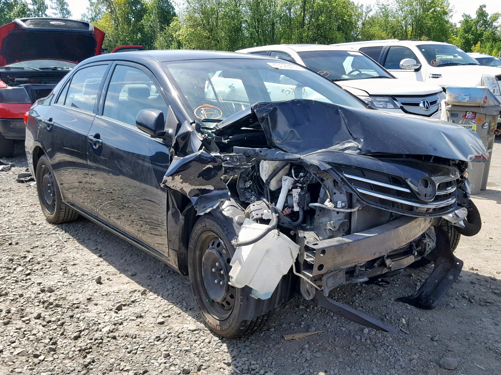 TOYOTA COROLLA BA 2013 with VIN 5YFBU4EE9DP179658 - Photo from auction