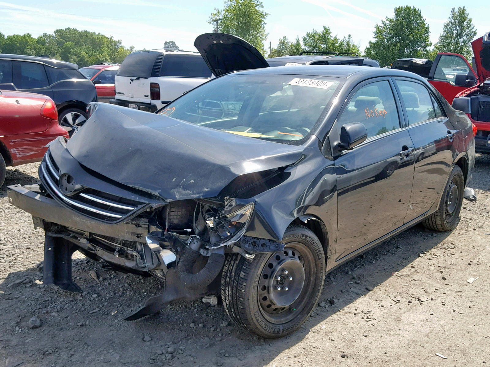 Photo 2 from auction – 2013 TOYOTA COROLLA BA with VIN 5YFBU4EE9DP179658