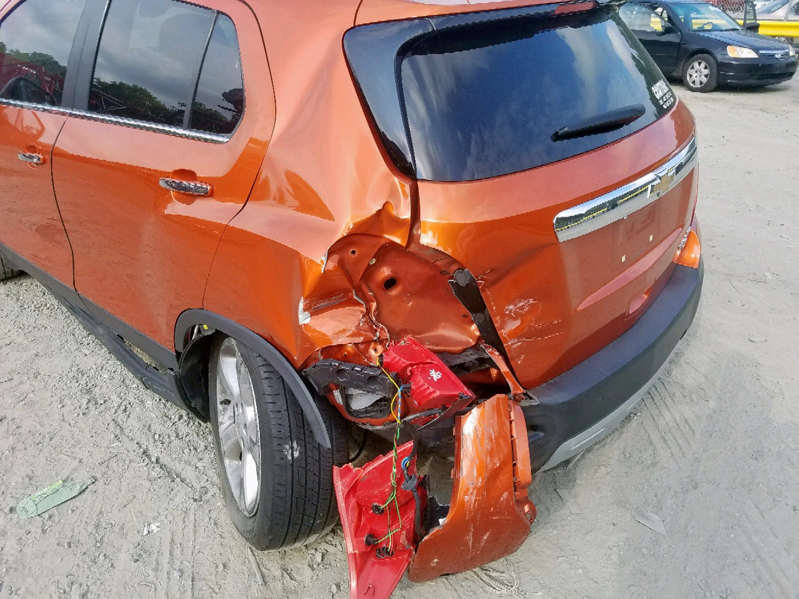 Photo 9 from auction – 2016 CHEVROLET TRAX LTZ with VIN KL7CJRSB3GB552651