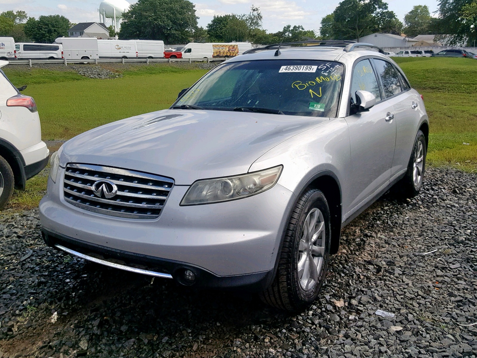 Photo 9 from auction – 2007 INFINITI FX35 with VIN JNRAS08W57X203247