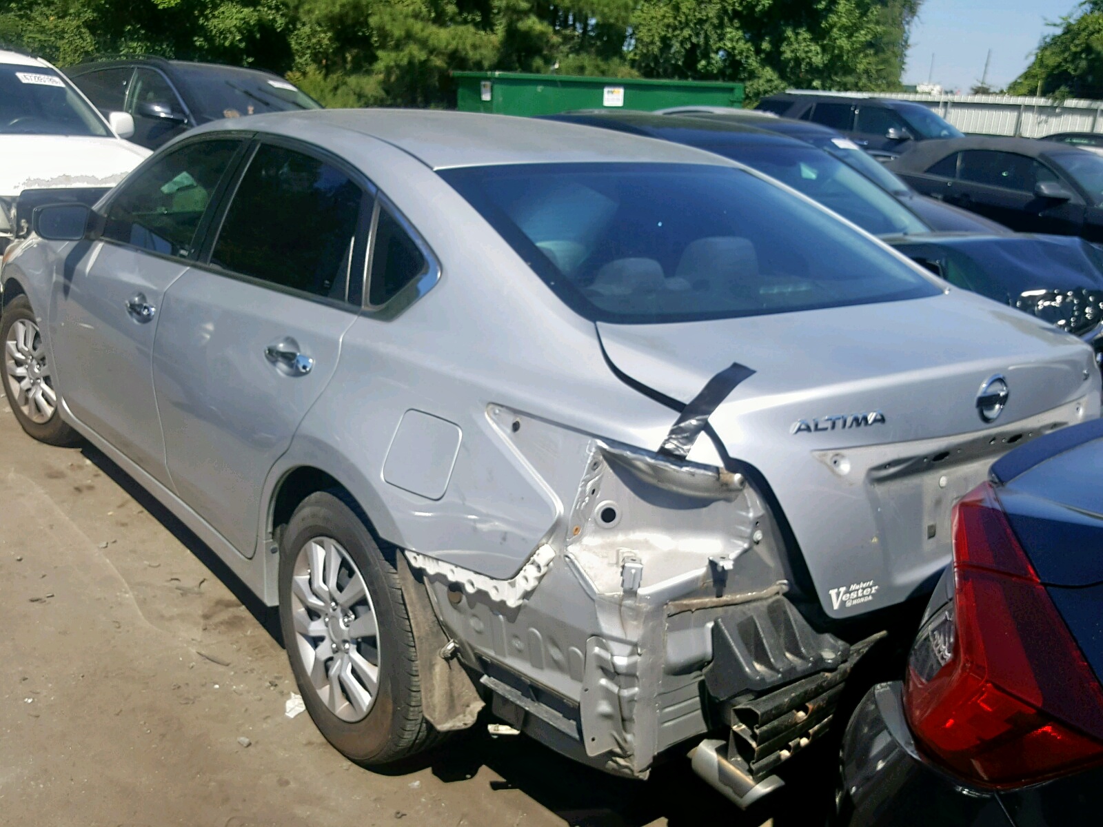 Photo 3 from auction – 2014 NISSAN ALTIMA 2.5 with VIN 1N4AL3APXEN339714
