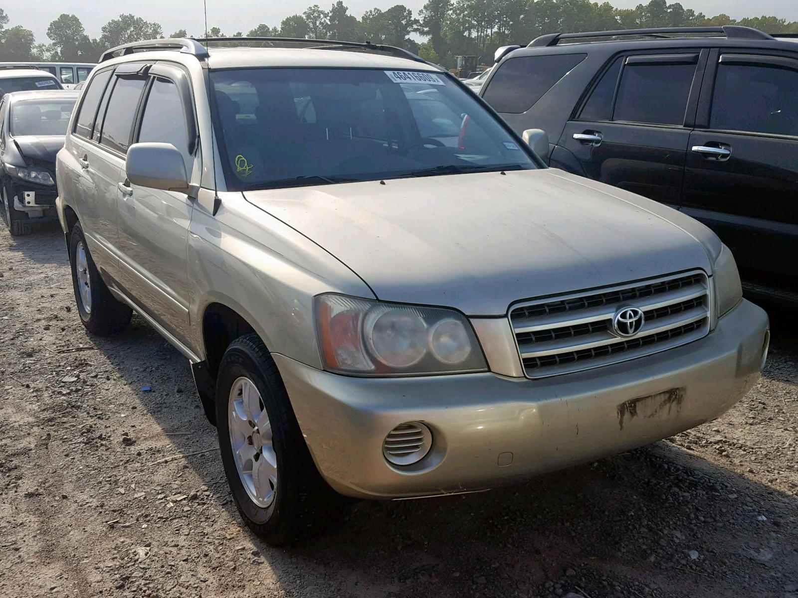 TOYOTA HIGHLANDER 2001 with VIN JTEGD21A310012811 - Photo from auction
