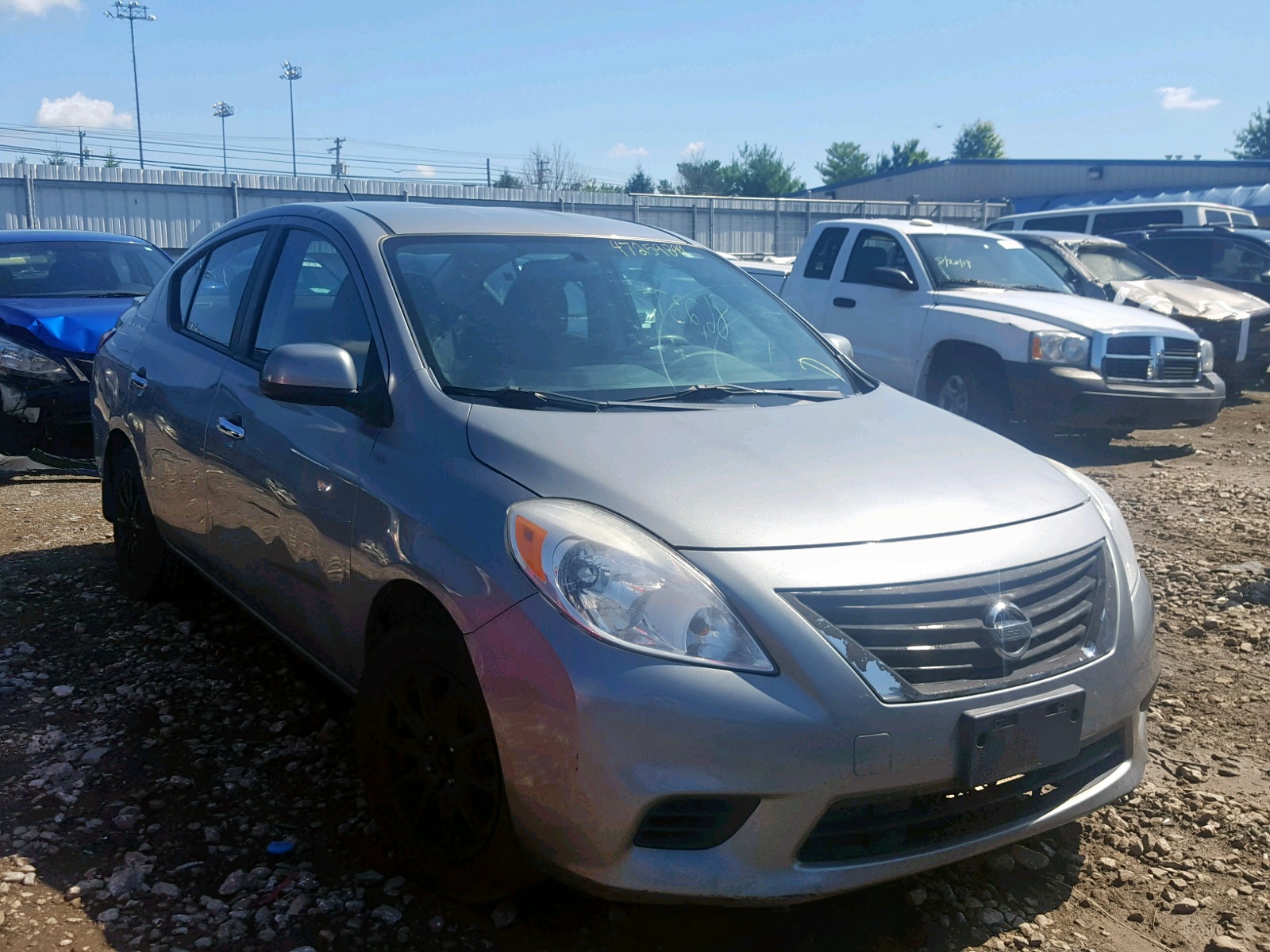 Photo 1 from auction – 2013 NISSAN VERSA S with VIN 3N1CN7AP0DL862794