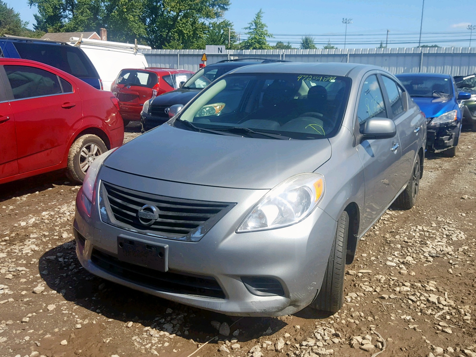 Photo 2 from auction – 2013 NISSAN VERSA S with VIN 3N1CN7AP0DL862794