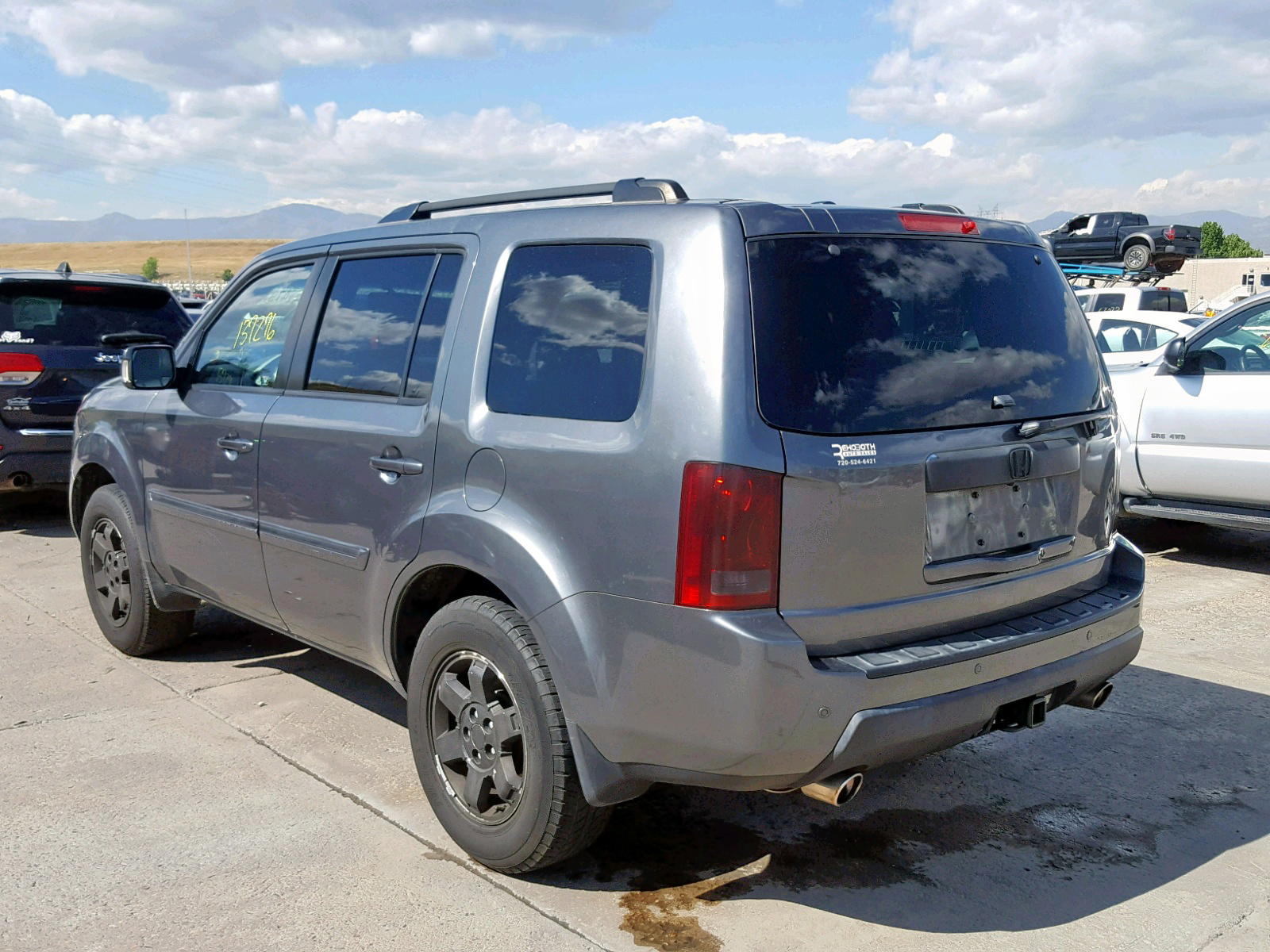 Photo 3 from auction – 2011 HONDA PILOT TOUR with VIN 5FNYF3H98BB015100
