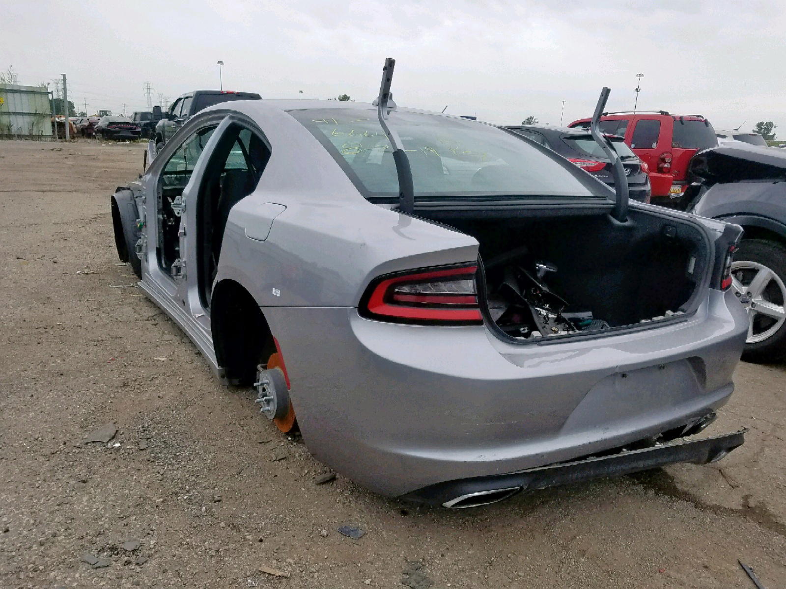 Photo 3 from auction – 2016 DODGE CHARGER SX with VIN 2C3CDXHG5GH346664