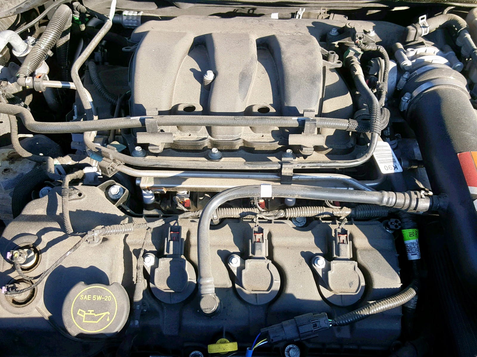 Photo 7 from auction – 2015 FORD TAURUS SEL with VIN 1FAHP2E87FG177644