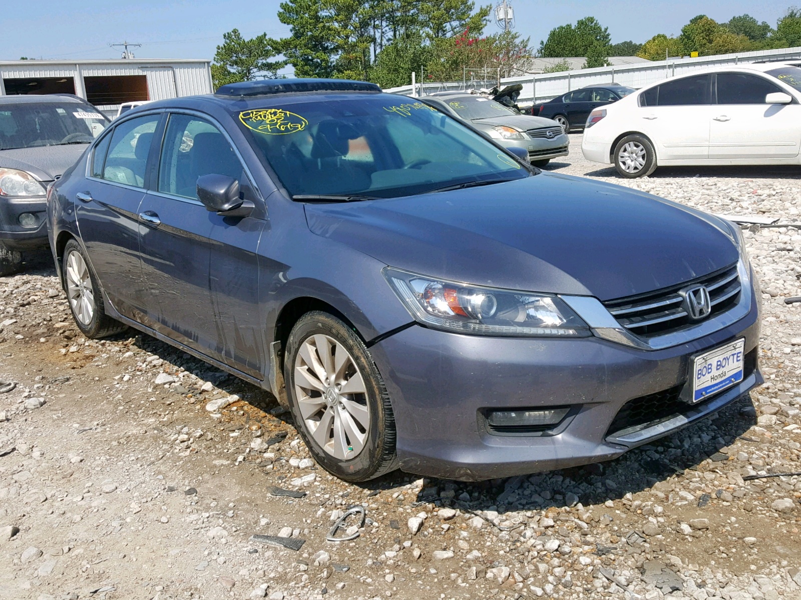 HONDA ACCORD EXL 2014 with VIN 1HGCR2F88EA070960 - Photo from auction