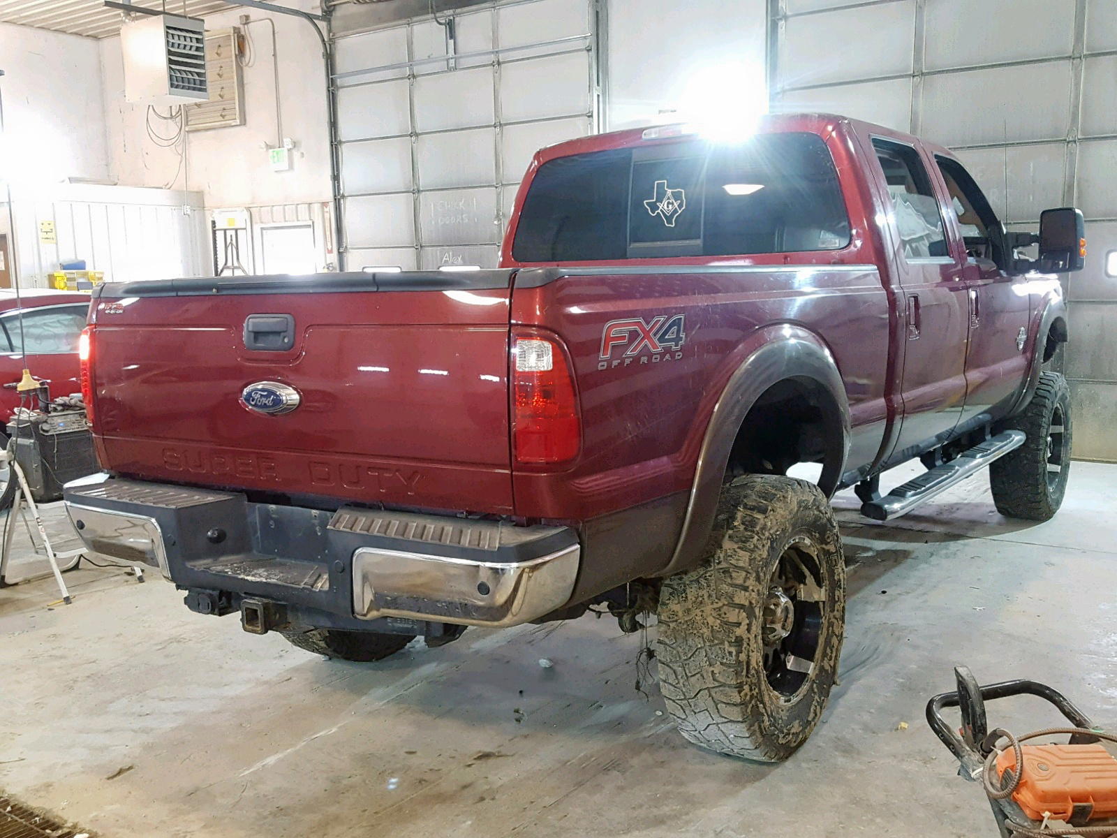 Photo 4 from auction – 2015 FORD F250 SUPER with VIN 1FT7W2BTXFEB10534