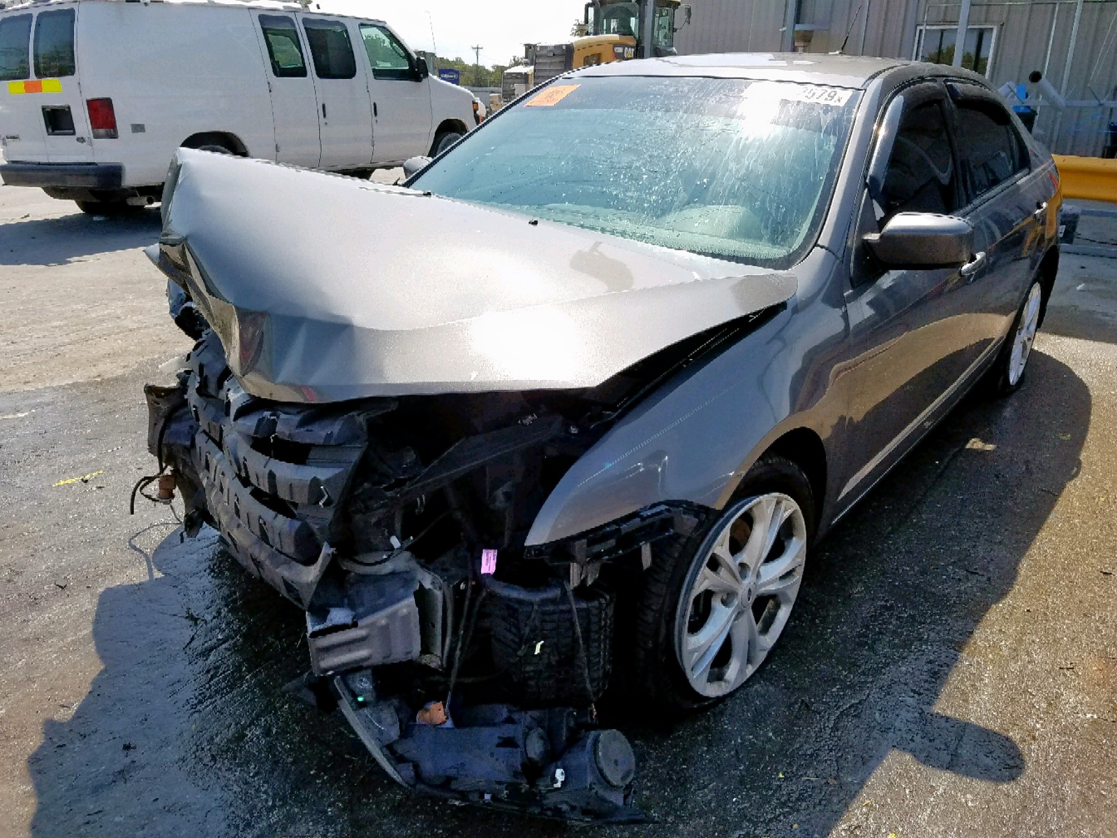 Photo 2 from auction – 2012 FORD FUSION SE with VIN 3FAHP0HA9CR145396