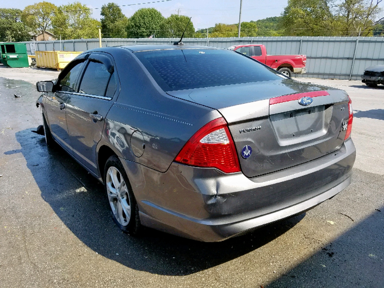 Photo 3 from auction – 2012 FORD FUSION SE with VIN 3FAHP0HA9CR145396
