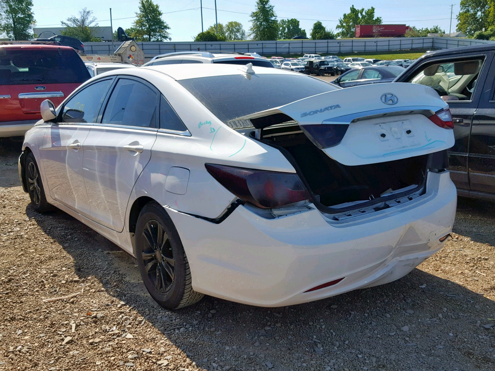 Photo 3 from auction – 2013 HYUNDAI SONATA GLS with VIN 5NPEB4ACXDH712640