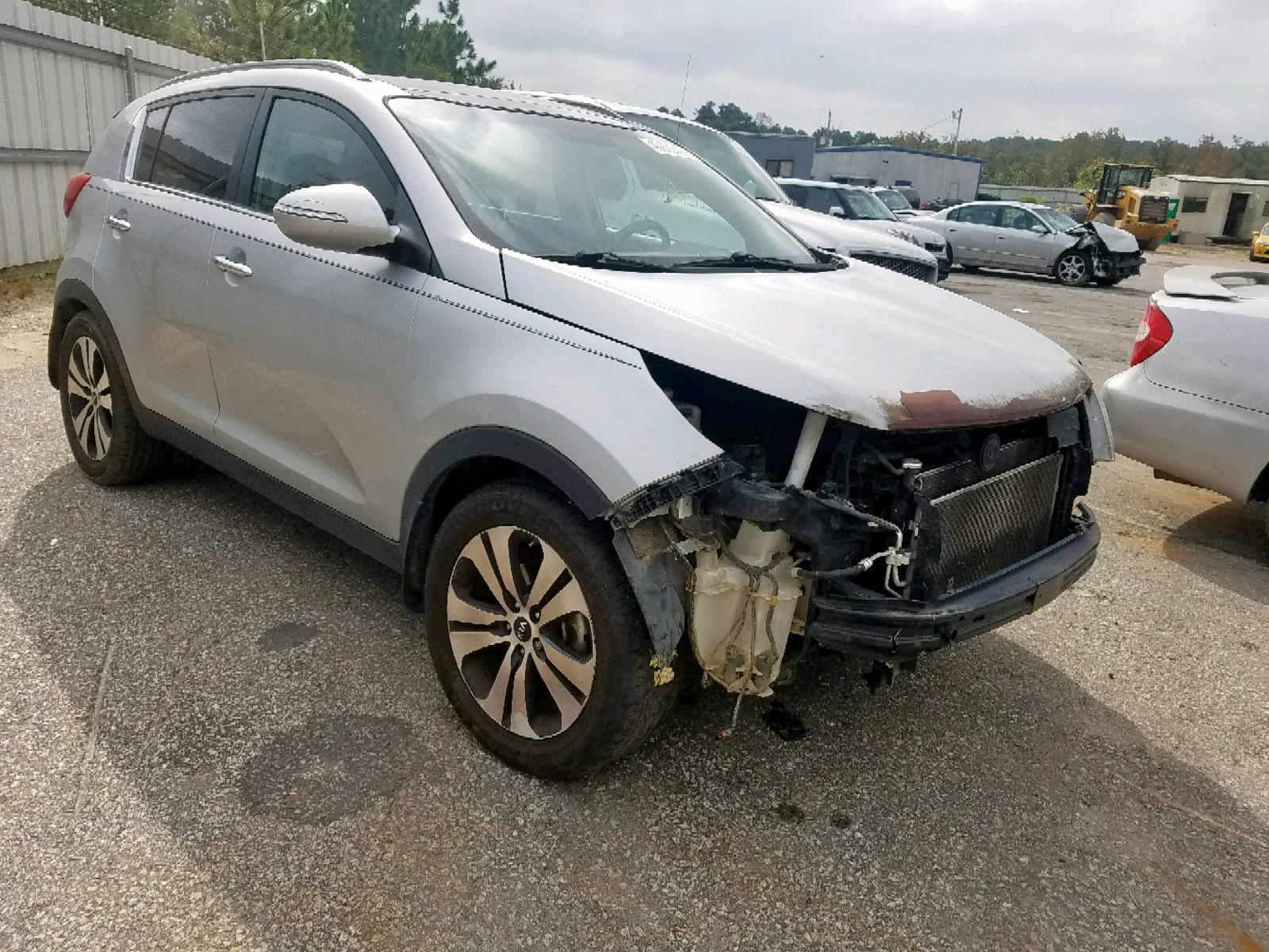 KIA SPORTAGE E 2012 with VIN KNDPC3A29C7340279 - Photo from auction