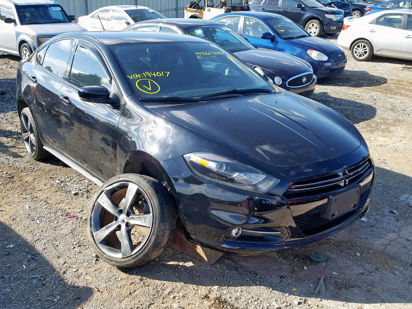 DODGE DART GT 2015 with VIN 1C3CDFEB2FD194017 - Photo from auction