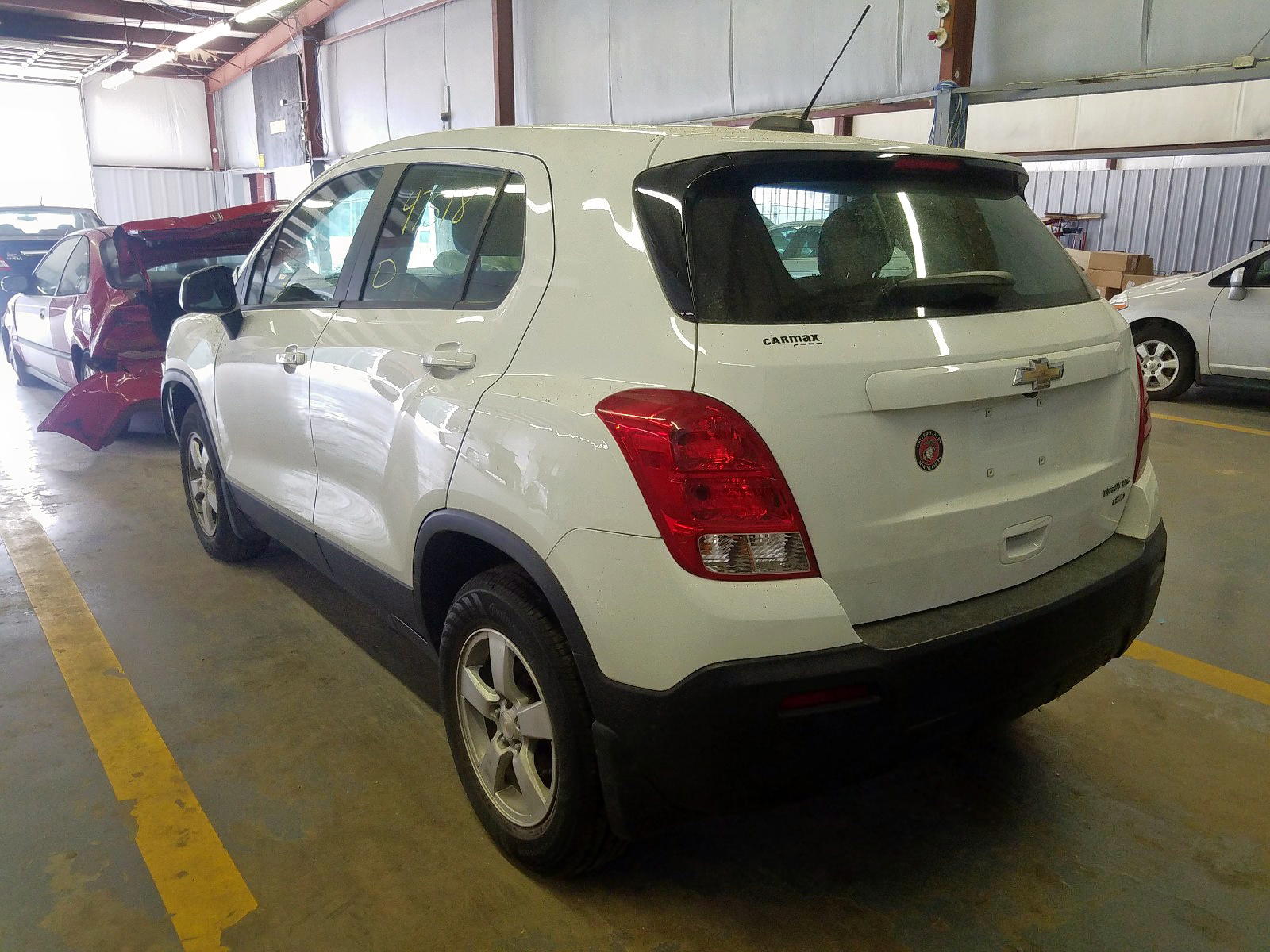 Photo 3 from auction – 2016 CHEVROLET TRAX LS with VIN KL7CJNSB4GB564767