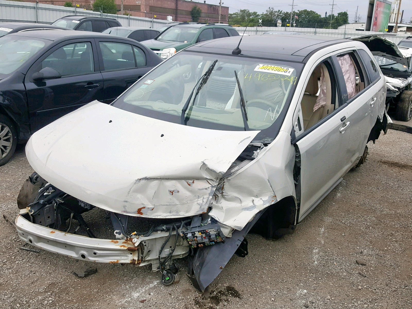 Photo 2 from auction – 2007 FORD EDGE SEL P with VIN 2FMDK49C67BB07011