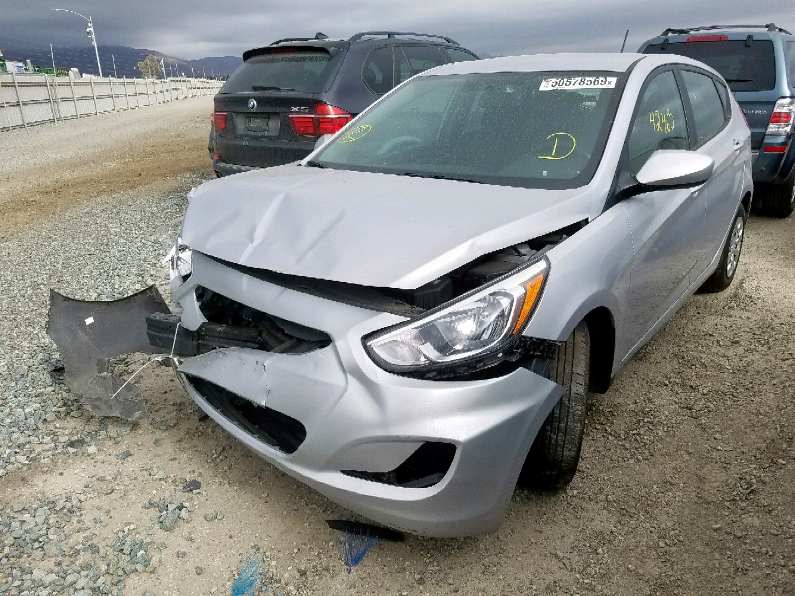 Photo 2 from auction – 2017 HYUNDAI ACCENT SE with VIN KMHCT5AEXHU335052