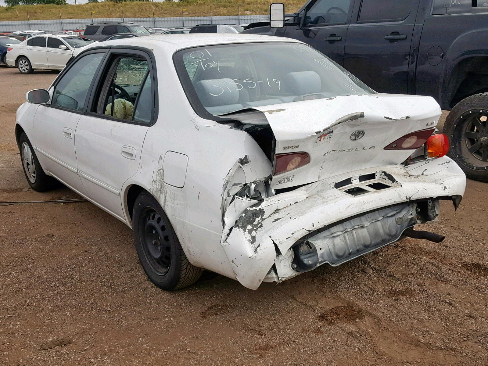 Photo 3 from auction – 2001 TOYOTA COROLLA CE with VIN 1NXBR12E91Z550266