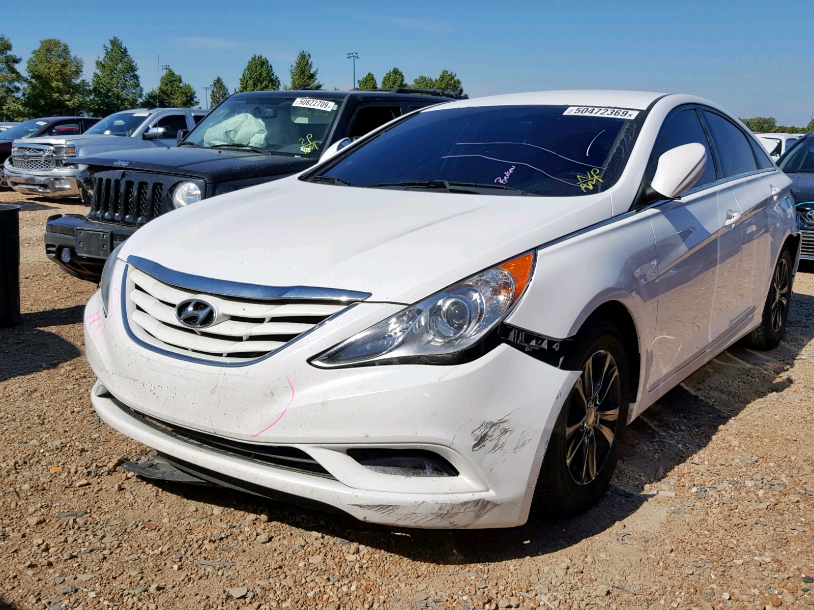 Photo 2 from auction – 2013 HYUNDAI SONATA GLS with VIN 5NPEB4ACXDH712640
