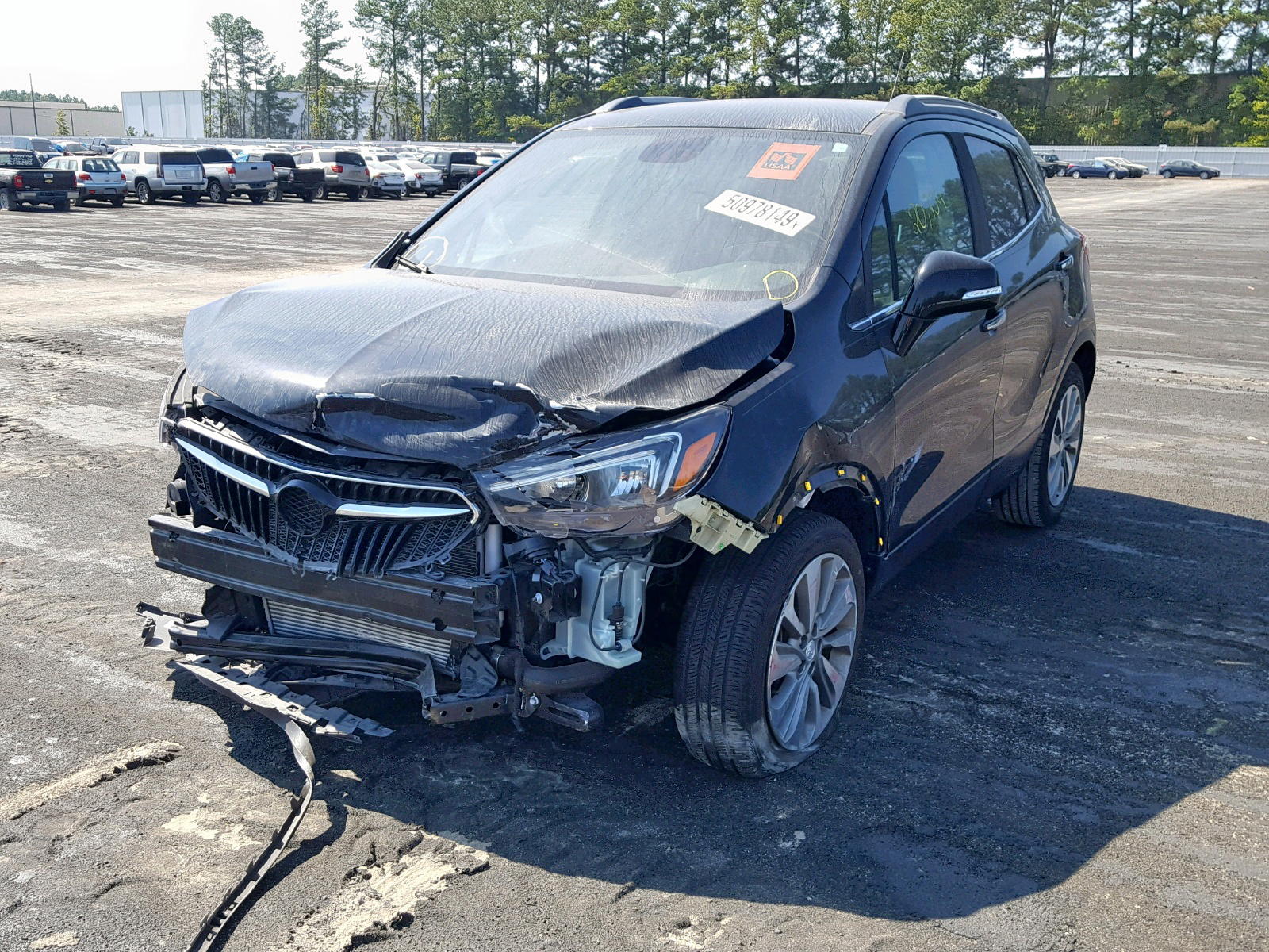 Photo 2 from auction – 2017 BUICK ENCORE PRE with VIN KL4CJASB5HB058050