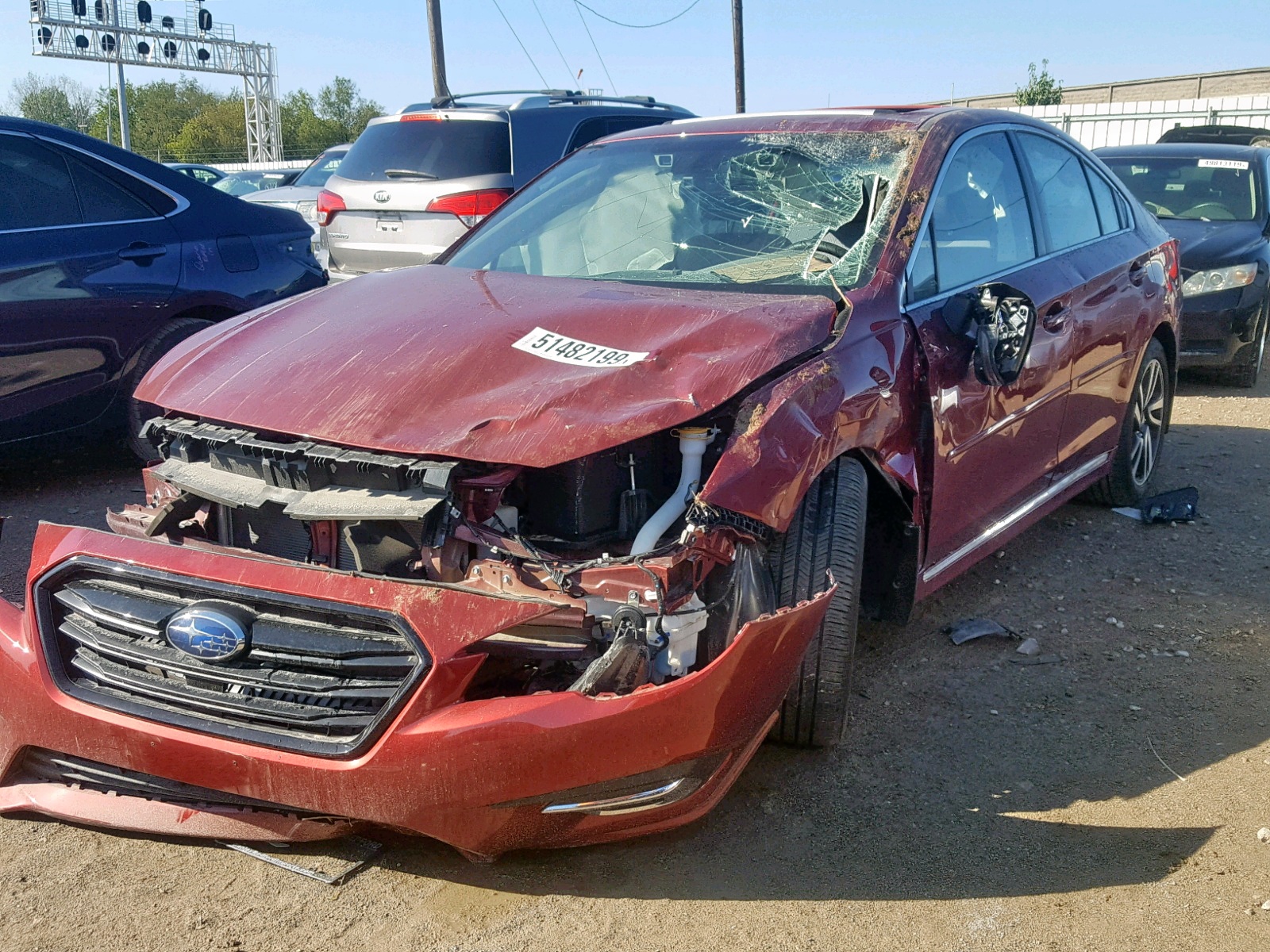 Photo 2 from auction – 2019 SUBARU LEGACY SPO with VIN 4S3BNAS65K3004855